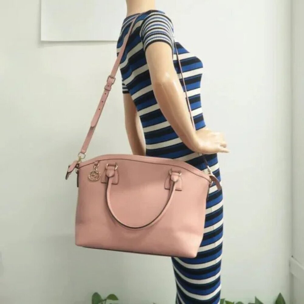 Authentic Gucci Soho Dome Satchel Pink Leather Crossbody Shoulder Bag Luxury Bag - Picture 13 of 13